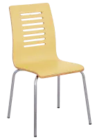 CARMEN jídelní židle vanilková, kostra nerez