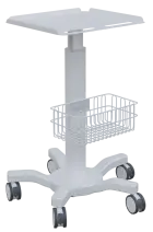 VP - 602  EKG vozík, drátěný košík