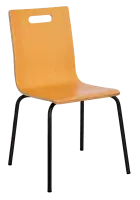 MEGAN jídelní židle buk, kostra černá