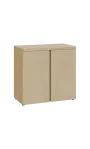 MHN 2 - 8D kancelářská skříň, 2-dveřová, 770x800x400, bříza světlá