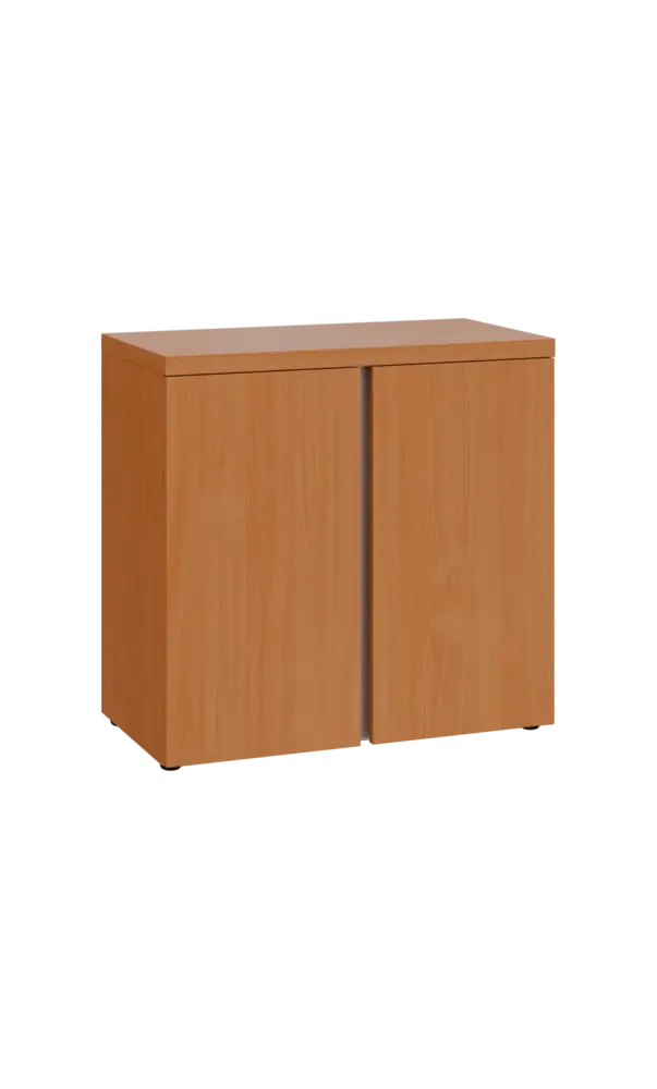MHN 2 - 8D kancelářská skříň, 2-dveřová, 770x800x400, buk royal