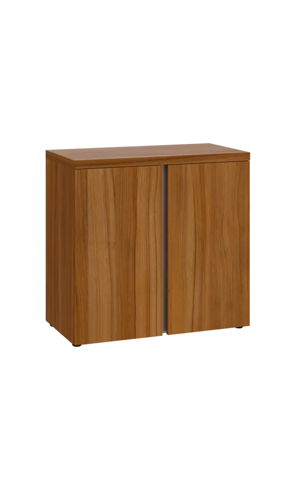 MHN 2 - 8D kancelářská skříň, 2-dveřová, 770x800x400, ořech světlý
