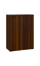 MHN 3 - 8D kancelářská skříň, 2-dveřová, 1120x800x400, ořech královský