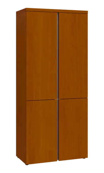 MHN 5 - 84D kancelářská skříň, 4-dveřová, 1820x800x400, třešeň šumavská
