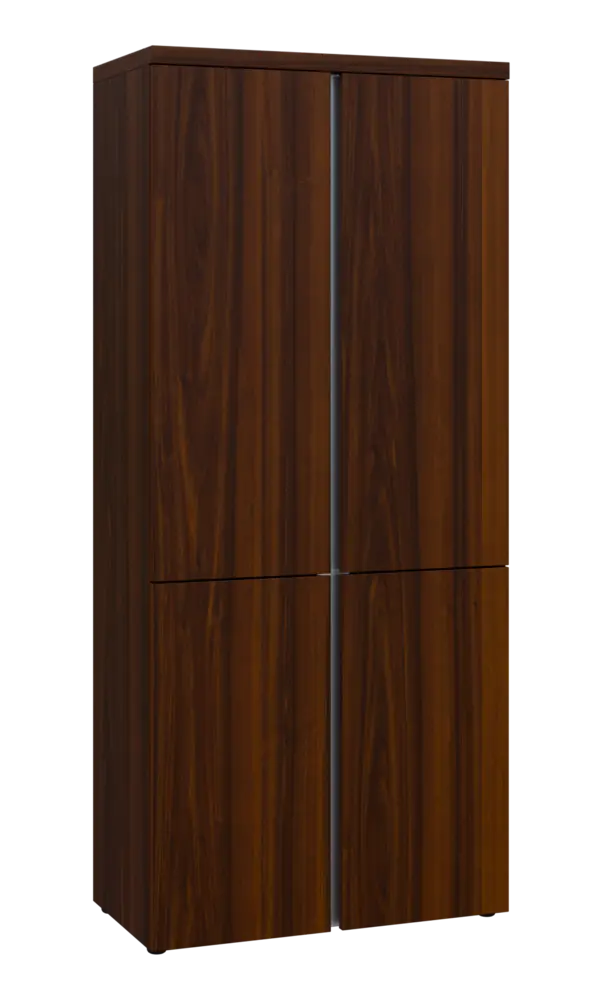 MHN 5 - 84D kancelářská skříň, 4-dveřová, 1820x800x400, ořech královský