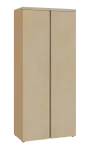MHN 5 - 8D kancelářská skříň, 2-dveřová, 1820x800x400, bříza světlá