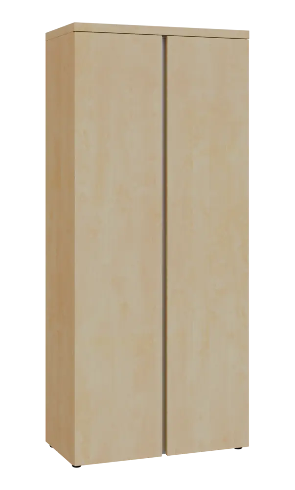 MHN 5 - 8D kancelářská skříň, 2-dveřová, 1820x800x400, bříza světlá