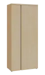MHSR 5 - 81 šatní skříň, 2-dveřová, výsuvné ramínko, 1820x800x400, bříza světlá