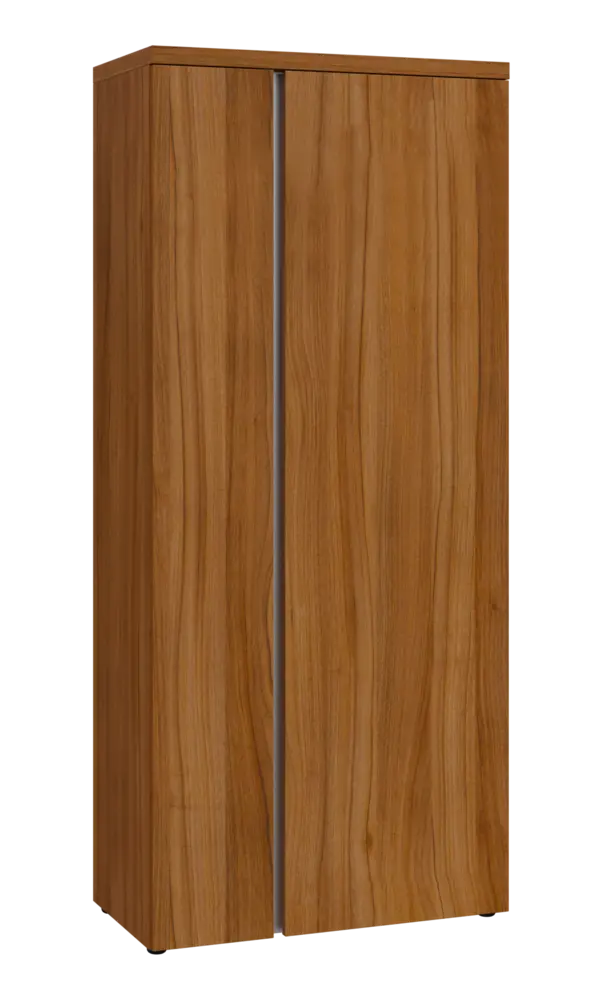 MHSR 5 - 81 šatní skříň, 2-dveřová, výsuvné ramínko, 1820x800x400, ořech světlý