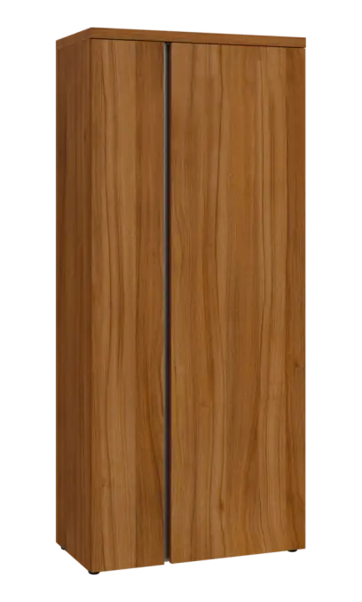 MHSR 5 - 81 šatní skříň, 2-dveřová, výsuvné ramínko, 1820x800x400, ořech světlý