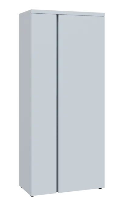 MHSR 5 - 81 šatní skříň, 2-dveřová, výsuvné ramínko, 1820x800x400, bílá