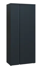 MHSR 5 - 81 šatní skříň, 2-dveřová, výsuvné ramínko, 1820x800x400, antracit