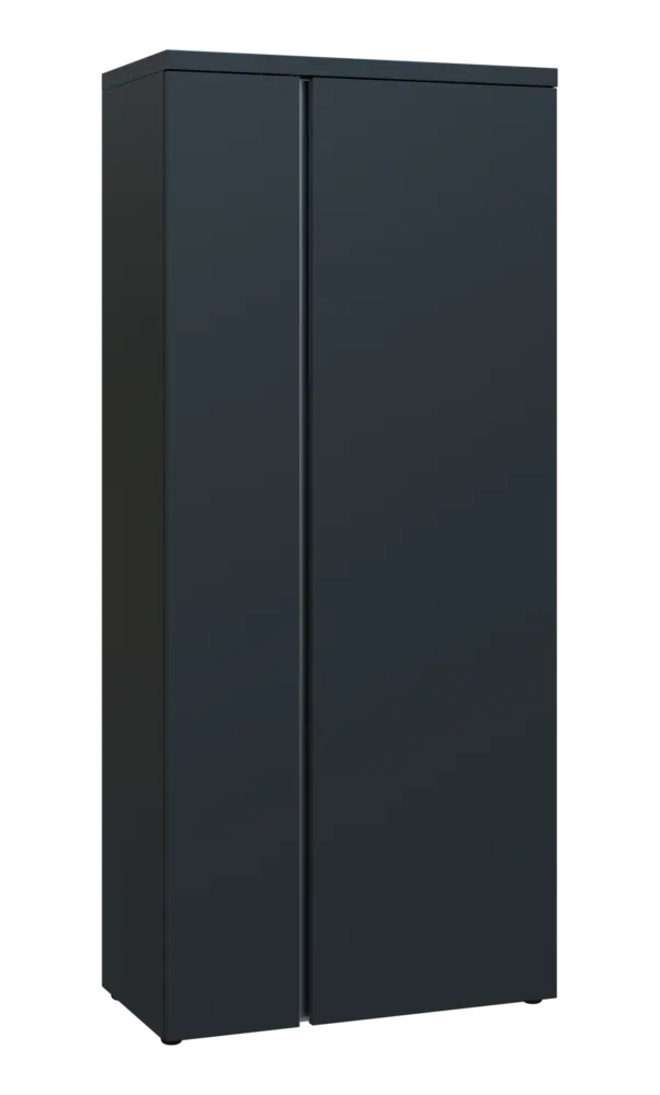 MHSR 5 - 81 šatní skříň, 2-dveřová, výsuvné ramínko, 1820x800x400, antracit