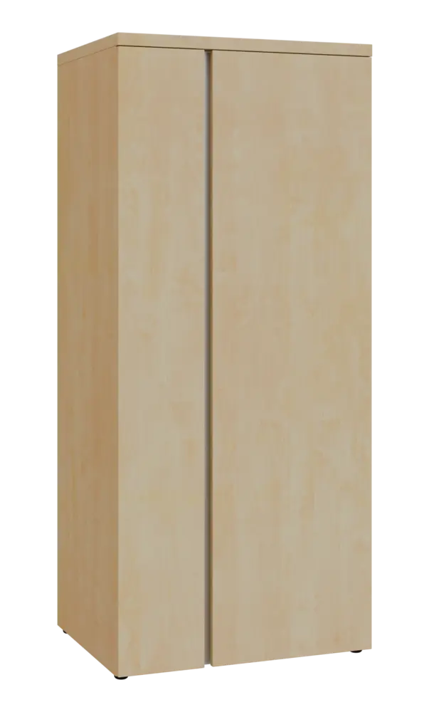 MHST 5 - 82 šatní skříň, 2-dveřová, tyč, 1820x800x600, bříza světlá