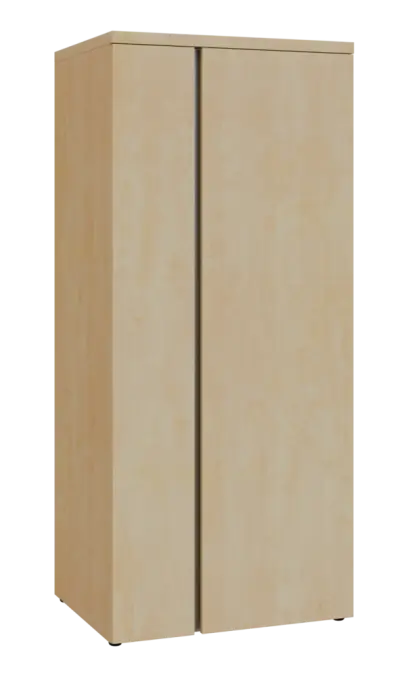 MHST 5 - 82 šatní skříň, 2-dveřová, tyč, 1820x800x600, bříza světlá