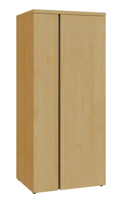 MHST 5 - 82 šatní skříň, 2-dveřová, tyč, 1820x800x600, javor horský