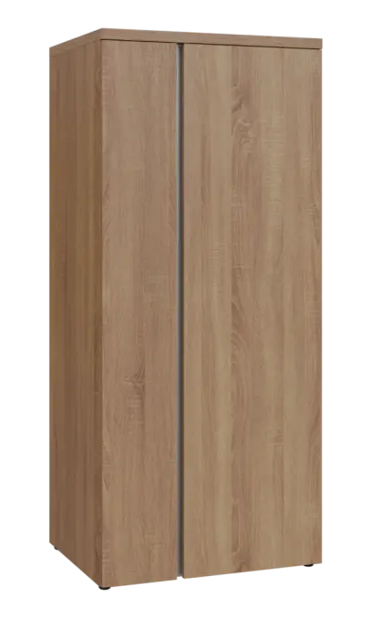 MHST 5 - 82 šatní skříň, 2-dveřová, tyč, 1820x800x600, dub bardolino