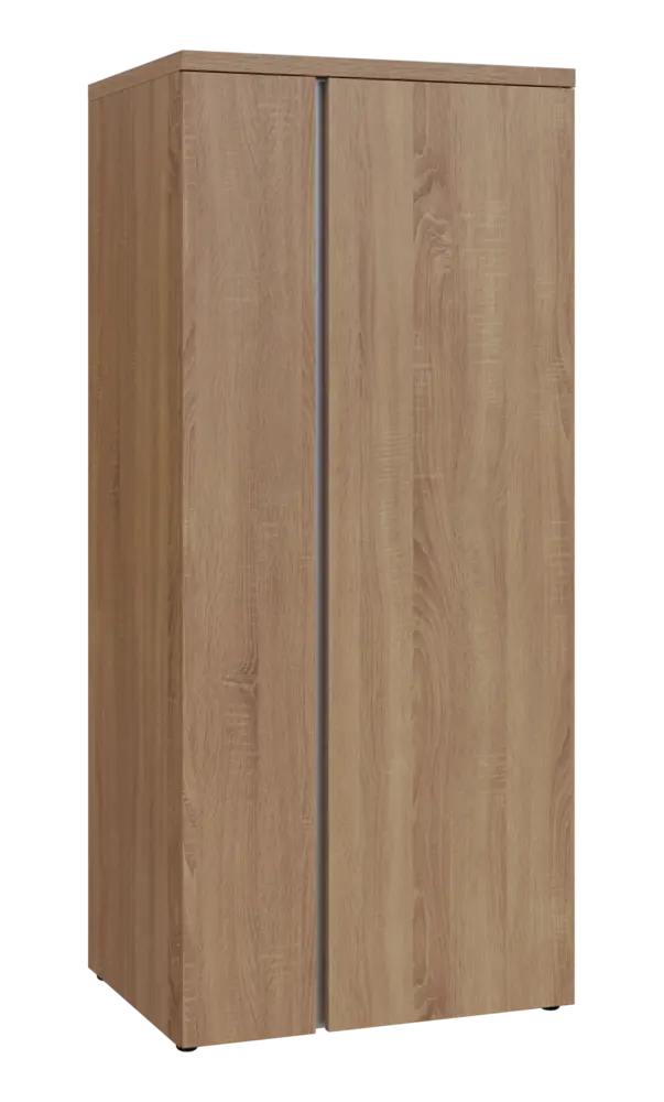 MHST 5 - 82 šatní skříň, 2-dveřová, tyč, 1820x800x600, dub bardolino