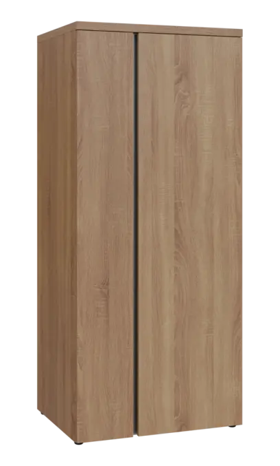 MHST 5 - 82 šatní skříň, 2-dveřová, tyč, 1820x800x600, dub bardolino