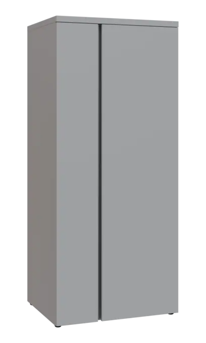 MHST 5 - 82 šatní skříň, 2-dveřová, tyč, 1820x800x600, šedá