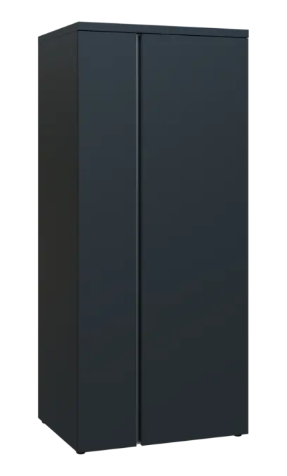 MHST 5 - 82 šatní skříň, 2-dveřová, tyč, 1820x800x600, antracit