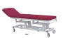 EUROMEDICA - 11 lehátko elektricky stavitelné, 2-segmentové s nožním ovladačem (1 motor), vínové č. 18