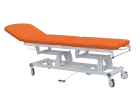 EUROMEDICA - 13 lehátko elektricky stavitelné, 3-segmentové s nožním ovladačem (1 motor), oranžové č
