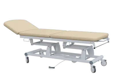 EUROMEDICA - 13 lehátko elektricky stavitelné, 3-segmentové s nožním ovladačem (1 motor), béžové č. 3