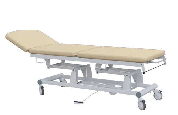 EUROMEDICA - 13 lehátko elektricky stavitelné, 3-segmentové s nožním ovladačem (1 motor), béžové č. 3