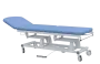 EUROMEDICA - 14 lehátko elektricky stavitelné, 3-segmentové s nožním ovladačem (2 motory), modré č. 7