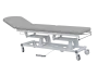 EUROMEDICA - 14 lehátko elektricky stavitelné, 3-segmentové s nožním ovladačem (2 motory), šedé č. 16