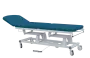 EUROMEDICA - 14 lehátko elektricky stavitelné, 3-segmentové s nožním ovladačem (2 motory), tmavě modré č. 8