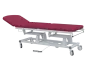 EUROMEDICA - 14 lehátko elektricky stavitelné, 3-segmentové s nožním ovladačem (2 motory), vínové č. 18