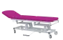 EUROMEDICA - 14 lehátko elektricky stavitelné, 3-segmentové s nožním ovladačem (2 motory), purpurové č. 19