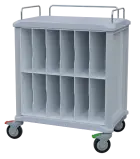 OVCH - 01, zdravotnický vozík na chorobopisy, bílá