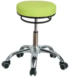 LZ 24 židle lékařská, kříž chrom, ekokůže, pistáciová