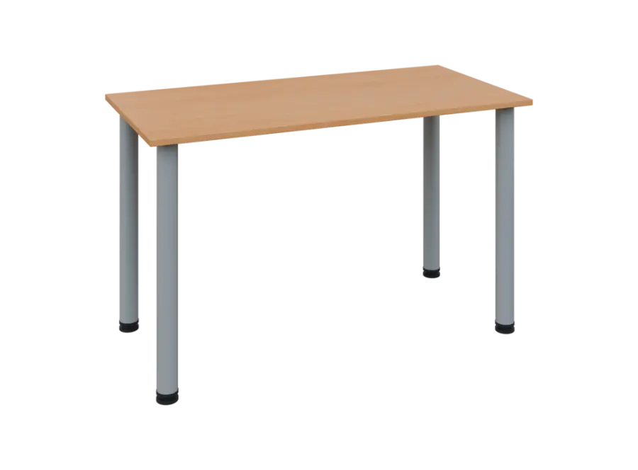 JOS 120/LAK Jednací stůl 1200 x 600 x 18 mm, deska buk royal / nohy šedé