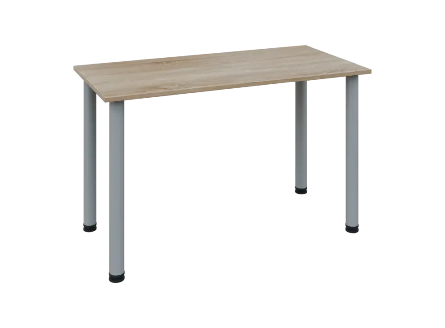 JOS 120/LAK Jednací stůl 1200 x 600 x 18 mm, deska dub bardolino / nohy šedé