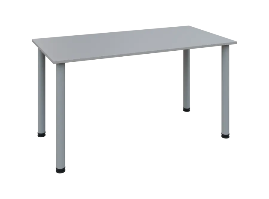 JOS 140/LAK Jednací stůl 1400 x 700 x 18 mm, deska šedá / nohy šedé