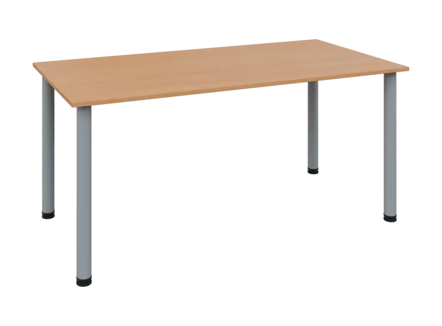 JOS 160/LAK Jednací stůl 1600 x 800 x 18 mm, deska buk royal / nohy šedé