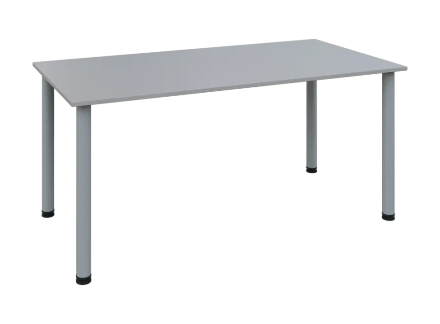 JOS 160/LAK Jednací stůl 1600 x 800 x 18 mm, deska šedá / nohy šedé