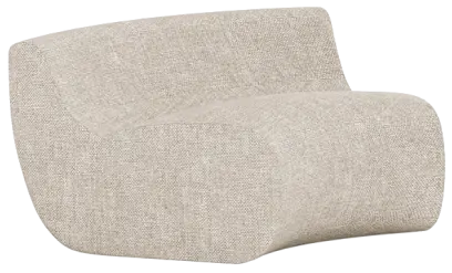 RONDO IN, sedací segment vnitřní, látka béžová