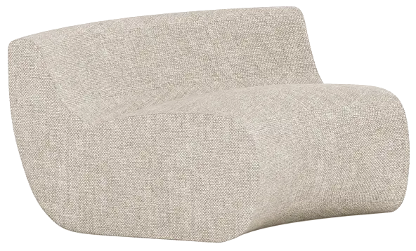 RONDO IN, sedací segment vnitřní, látka béžová