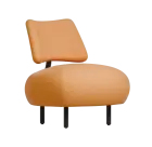 BOLERO, konferenční křeslo, látka oranžová