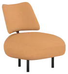 BOLERO, konferenční křeslo, látka oranžová