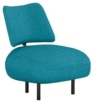 BOLERO, konferenční křeslo, látka modrá