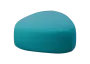 STONE 80, taburet, 800x800x450, látka modrá