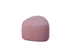 STONE 42, taburet, 420x420x450, látka fialová