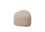 STONE 42, taburet, 420x420x450, látka béžová