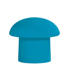 MUSHROOM 45, taburet, látka modrá